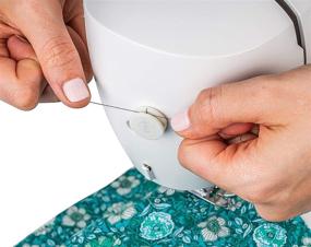 img 3 attached to 🧵 Efficient Thread Cutters: SINGER Sewing Machine Set - 3 Pieces in White