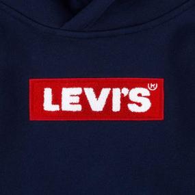 img 1 attached to Stylish Levis Boys Graphic Pullover Hoodie - Fashionable Boys' Clothing for Hoodies & Sweatshirts