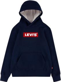 img 3 attached to Stylish Levis Boys Graphic Pullover Hoodie - Fashionable Boys' Clothing for Hoodies & Sweatshirts