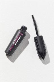 img 4 attached to Долговременная объемная тушь для ресниц: Benefit BADgal Bang! Мини Черная - Увеличьте объем своих ресниц на 36 часов!