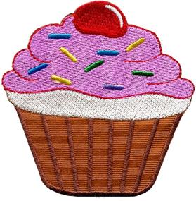 img 3 attached to Cupcake Dessert Embroidered Appliques Patches