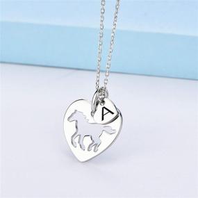 img 2 attached to Starchenie Necklace Sterling Personalized Monogram