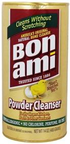 img 3 attached to 🚿 Bon Ami All Natural Powder Cleanser Kitchen & Bath: Trusted 14 oz. Cleaning Solution