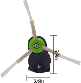 img 2 attached to 🔧 Upgraded Side Brush Motor Module Replacement Compatible with iRobot Roomba E6 E5 i7 500 600 700 800 900 Series - Vacuum Cleaner Accessory for Replenishing Side Brush Motor