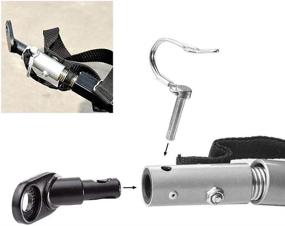 img 2 attached to 🚲 Upgraded Bike Trailer Coupler Hitch Connector: Efficient Attachment for Baby, Pet & More! [Rear Rack Accessories]