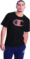 👕 champion classic t-shirt black 586926 – large men's shirt for stylish comfort logo