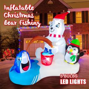 img 3 attached to BLOWOUT FUN Inflatable Decoration Decorations Seasonal Decor