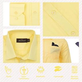 img 1 attached to 👕 Alberto Danellis Boys' Clothing: 12 Matching Handkerchief Tops, Tees & Shirts