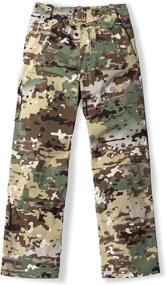 img 3 attached to 👖 CQR Kids Youth Hiking Cargo Pants - Durable Outdoor Camping Pants with UPF 50+ Sun Protection and Quick-Dry Technology