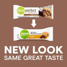 img 3 attached to 🍫 ZonePerfect Fudge Graham Protein Bars - 12 Count, 21.2oz: Delicious Fuel for Optimal Nutrition