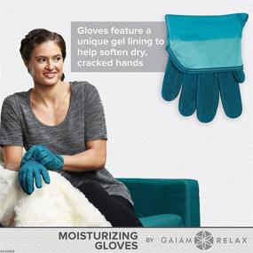 img 2 attached to 🧤 Optimized Gaiam Moisturizing Gloves for Relaxation