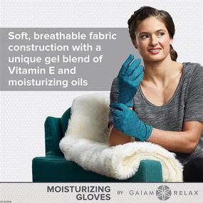 img 3 attached to 🧤 Optimized Gaiam Moisturizing Gloves for Relaxation