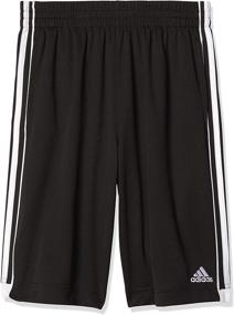 img 4 attached to Adidas Active Athletic Shorts for Boys: Sporty Clothing for Active Kids