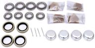 🔧 high-quality fkg trailer bearing kit: fits 1-3/8 inch to 1-1/16 inch tapered spindles (set of 4) logo