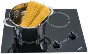 img 2 attached to Kenyon B41603 Arctic 2-Burner Cooktop – 6-1/2 and 8-Inch, Analog Control, UL Listed, 120-volt, Black
