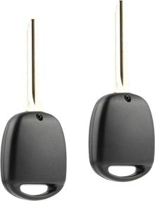 img 1 attached to Key Fob Shell Case for Toyota Land Cruiser & FJ Cruiser, Set of 2