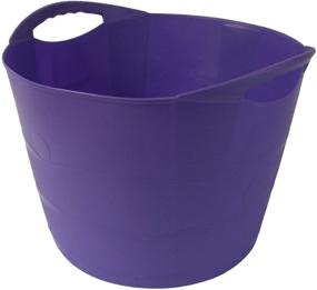 img 1 attached to TuffTote® Multi Use Bucket Violet 3 5