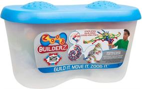 img 4 attached to 🧩 125-Piece Assorted ZOOB Mind Building Modeling Kit