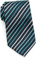 bows n ties necktie stripe multi color microfiber logo