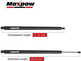 img 1 attached to 🚪 Maxpow 2Pcs Lift Supports Struts for Odyssey 2005-2010 Tailgate Trunk Liftgate