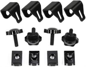 img 4 attached to 🔒 Amazicha Saddlebag Security System Theft Deterrent Bolts - Saddlebag Locks Mounting Screws | Harley Davidson Touring Road King Street Glide Electra Glide Road Glide (1993-2021) Compatible