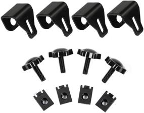 img 2 attached to 🔒 Amazicha Saddlebag Security System Theft Deterrent Bolts - Saddlebag Locks Mounting Screws | Harley Davidson Touring Road King Street Glide Electra Glide Road Glide (1993-2021) Compatible