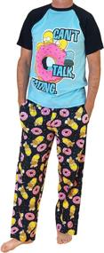 img 1 attached to 🍩 Large Simpson Men's Homer Pajamas - Enhanced SEO