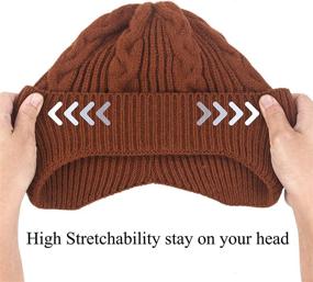 img 1 attached to 🧣 Warm & Stylish: Muryobao Women's Winter Beanie Hat for Ultimate Comfort and Fashion