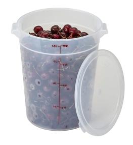 img 1 attached to 🔵 Cambro RFSC6PP190 - Lid for 6 &amp; 8 qt Round Containers