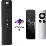 пульт дистанционного управления aaroogo tv button для проигрывателя apple tv 4k - a1294, a1218/ma711, a1378/mc572, a1427/md199, a1625/mgy52/mlnc2, a1842/mqd22/mp7p2 - управление громкостью и питанием включено логотип