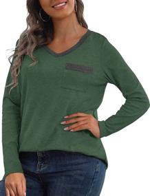 img 2 attached to Gloria Sarah Sweatshirts Sleeve Oversized Sports & Fitness and Team Sports