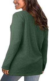 img 1 attached to Gloria Sarah Sweatshirts Sleeve Oversized Sports & Fitness and Team Sports