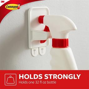 img 1 attached to 💦 Spray Bottle Hanger with 2-Strips for Damage-Free Organization