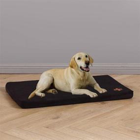 img 2 attached to 🐶 Ultimate Comfort and Freshness: Tommie Copper Anti-Odor Memory Foam Pet Bed for Dogs