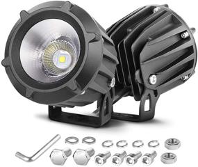 img 4 attached to Driving Lights Nirider Motorcycle Waterproof Lights & Lighting Accessories