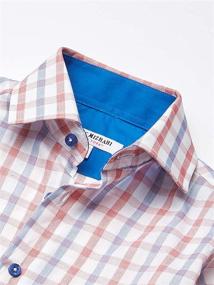 img 2 attached to Issac Mizrahi Classic Button Shirt Boys' Clothing for Tops, Tees & Shirts