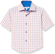 issac mizrahi classic button shirt boys' clothing for tops, tees & shirts logo
