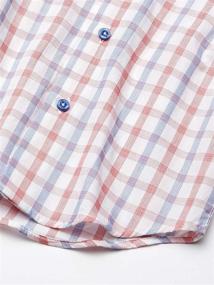 img 1 attached to Issac Mizrahi Classic Button Shirt Boys' Clothing for Tops, Tees & Shirts