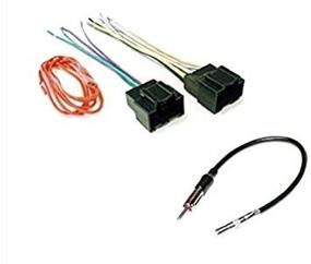 img 1 attached to 🚗 ASC Audio Car Stereo Wire Harness and Antenna Adapter for Buick, Chevrolet, GMC, Pontiac, Saturn Vehicles - Compatible Models Listed