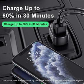 img 3 attached to 🚗 Bralon USB Car Charger with Quick Charge 3.0 & Dual USB-A for Phone 12 Pro(Max)/11 Pro Max/Galaxy S10 & More