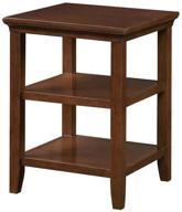 ☕ espresso convenience concepts tribeca end table логотип