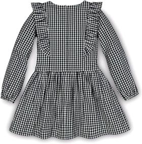 img 1 attached to Hope Henry Sleeve Pinafore Ruffle Girls' Clothing and Dresses