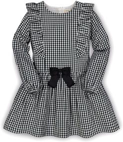 img 4 attached to Hope Henry Sleeve Pinafore Ruffle Girls' Clothing and Dresses