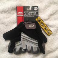 🧤 bell performance cycling gloves - enhanced fit for large and extra large hands logo