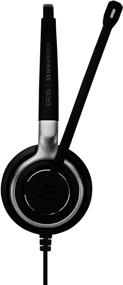 img 2 attached to 🎧 Sennheiser SC 635 (507253) - Single-Sided Business Headset with HD Sound & Ultra Noise-Cancelling Microphone for Mobile Phones and Tablets (Black)