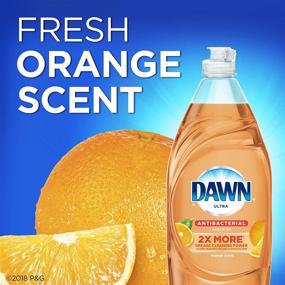 img 2 attached to 🍊 Dawn Ultra Antibacterial Orange Dish Soap - 19.4 oz (Packaging may vary)