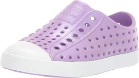 img 4 attached to 🌈 Iridescent Little Lavender Girls' Native Jefferson Athletic Shoes: Stylish and Comfortable