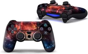 img 2 attached to 🌌 Four Pack Starry Sky UUShop Vinyl Skin Sticker Decal Cover for Playstation4 PS4 Controller