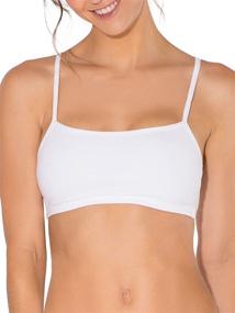 img 1 attached to Fruit Loom Spaghetti Sportsbra Heather Women's Clothing