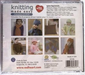 img 1 attached to 🧶 Discover the Ultimate Coats Crochet Knitting Made Easy Experience with our Interactive CD-ROM!